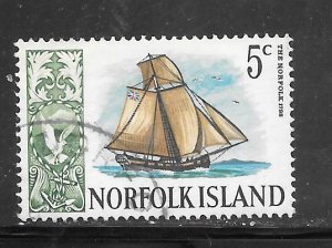 Norfolk Island #104 Used Single