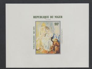 XG-S249 PAINTINGS - Nigeria, 1981 Picasso Centenary Deluxe Proof MNH Sheet