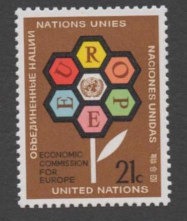 SCOTT   231  single   MNH UN New York 1972