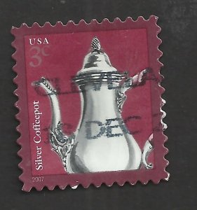 # 3754 USED SILVER COFFEE POT