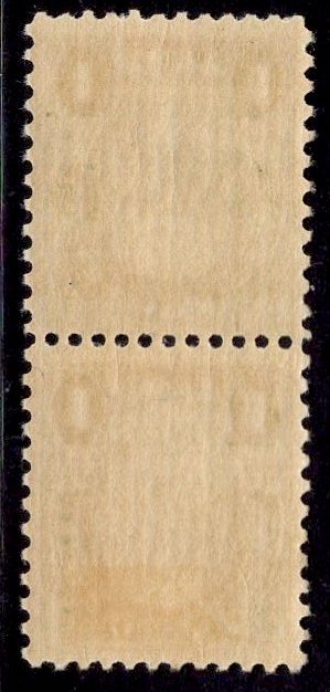 US Stamp #632 Pair 1c Franklin MINT Hinged SCV $.50