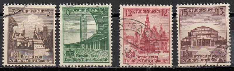 Germany - 1938 Sport Festival Sc# 486/489 (402N)