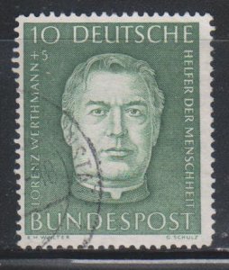 Germany,  10+5pf Lorenz Werthmann (SC# B339) Used