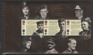 DX37 Victoria Cross Anniversary Prestige Booklet Complete - Cat £35 Superb U/M