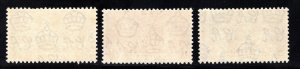 CYPRUS  SC# 140-142  F/MNH