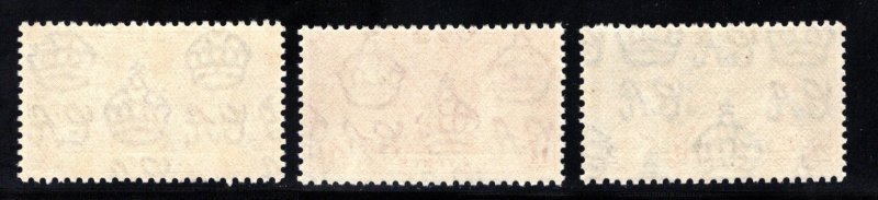CYPRUS  SC# 140-142  F/MNH