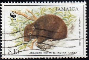 Jamaica #858 Indian Coney, 1996. Used