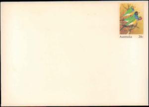 Austria, Postal Stationery, Birds