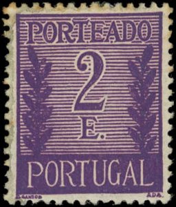 Portugal Scott #J63 F-VF/MH - 1940 2e Rose Violet Postage Due - See Descript