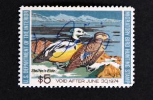 USA Duck Stamp. Used. RW-40