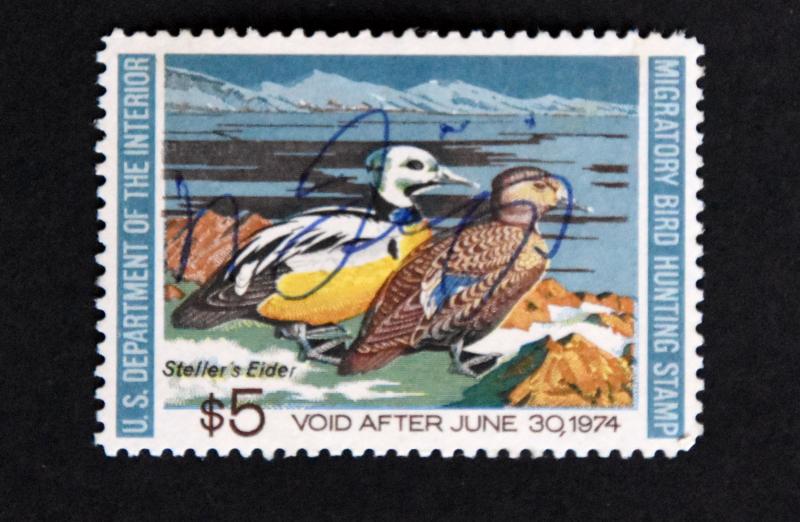 USA Duck Stamp. Used. RW-40