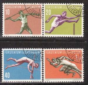 Liechtenstein Scott # 297 - 300, used