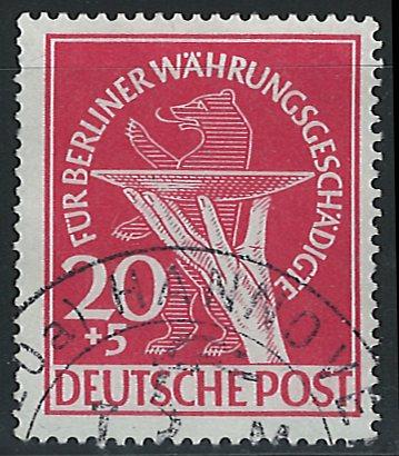 Germany Berlin Scott B2 Postally Used!