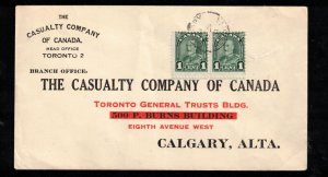 Canada #163ii Used Major Reentry On Lovely Cover