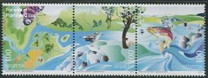 Switzerland 2013, Renaturisation 3v [::], MNH