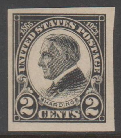 U.S. Scott #611 Harding Stamp - Mint NH Single