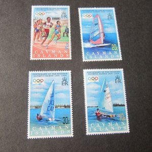 Cayman Islands 1996 Sc 718-721 Sport set of 4 MNH