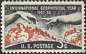 # 1107 USED GEOPHYSICAL YEAR