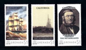 [90832] Grenada 2009 Ships California Smit Shipyard Netherlands  MNH