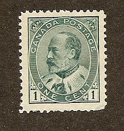 Canada Scott #89 Mint NH tiny corner thin CV $87.50