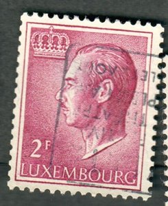 Luxembourg #422 used single