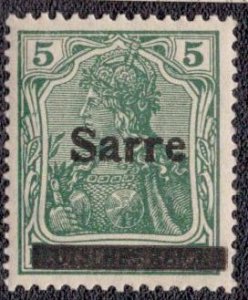 Saar - 4 MNH