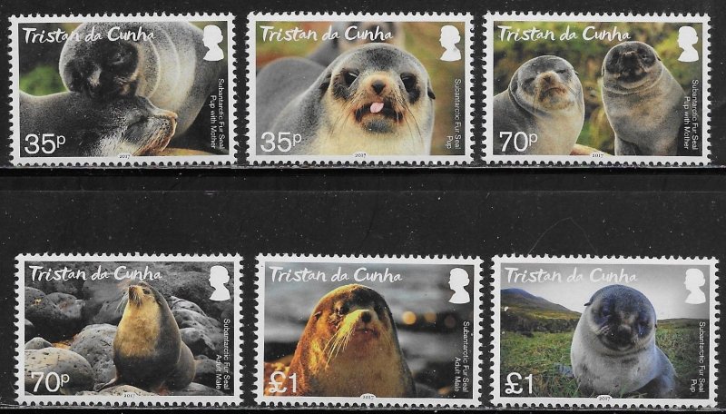 Tristan da Cunha Scott #'s 1104 - 1109 MNH