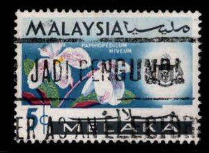 Malaysia Malacca Scott 69 Used Flower stamp