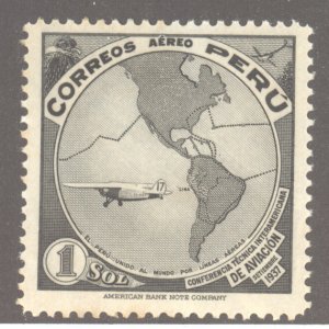 Peru, Scott #C48, MH