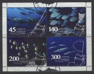 TOKELAU ISLANDS SGMS486 2015 FISHING USED