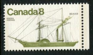 671 Canada 8c Coastal Ships, used