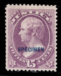 MOMEN: US STAMPS #O31s SPECIMEN OFFICIAL UNUSED LOT #89623*