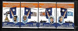 MARSHALL ISLANDS,59-62, MNH, FLAGS