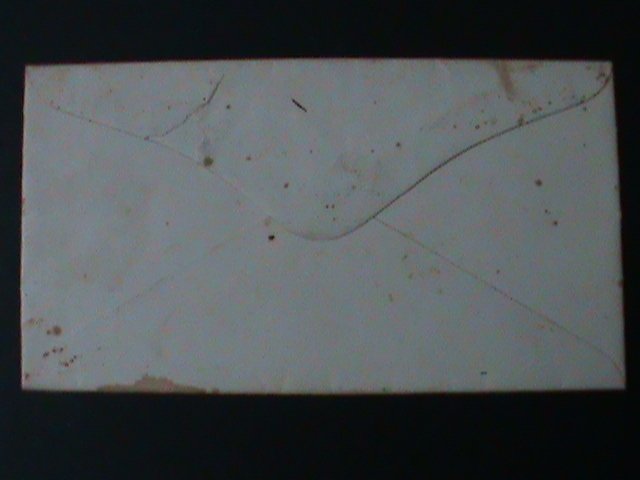 ​UNITED STATES-1861-SC#  64- WASHINGTON COVER-FANCY CANCEL-VF 163-YEARS OLD-