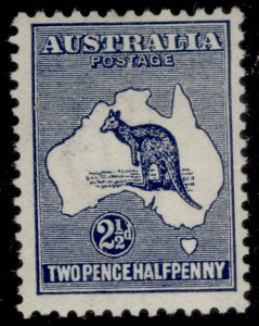 AUSTRALIA GV SG4, 2½d Indigo, M MINT. Cat £50.