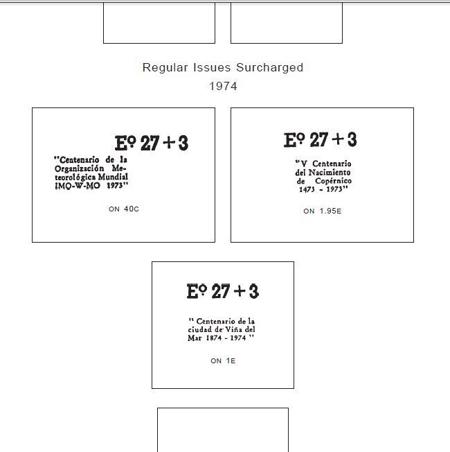 CHILE STAMP ALBUM PAGES 1853-2011 (274 PDF digital pages)