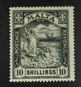 MOMEN: MALTA SG #104 1922 SCRIPT CA MINT OG NH £350++ LOT #64311