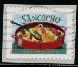 5194 US (49c) Delicioso SA - Sancocho, used on paper