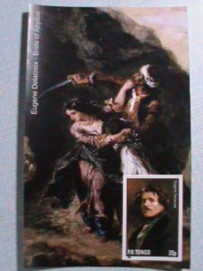 ​TOGO STAMP: EUGENE DALACROIX-BRIDE OF ABYDOS MNH-STAMP S/S SHEET