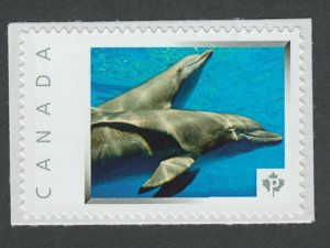 DOLPHINS = MARINE LIFE = Picture Postage stamp Canada 2014 [p76ml4/2]