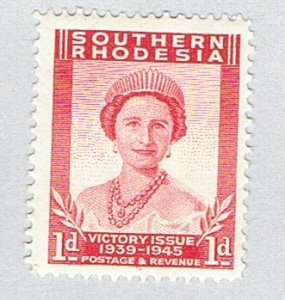 Southern Rhodesia 67 MLH Queen Elizabeth 1947 (BP77504)