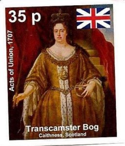 TRANSCAMSTER BOG - 2017 - Act of Union - Imperf 1v - M N H - Private Issue