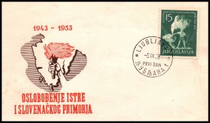 Yugoslavia 393 U/A FDC