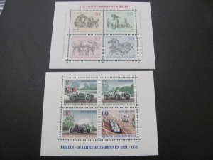 Germany Berlin 1964-71 MINT NEVER  HINGED SETS   XF  CAT $48 (123)