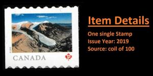 Canada 3146 Far & Wide Quttinirpaaq P coil single MNH 2019