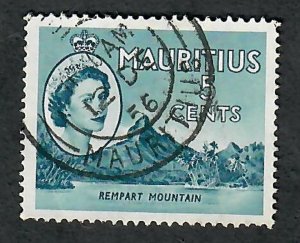 Mauritius #254 used single