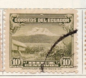 Ecuador 1934-35 Early Issue Fine Used 10c. 099142