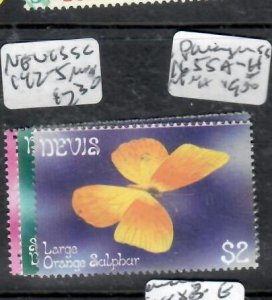 NEVIS BUTTERFLY SET SC 192-195  MNH       P0215A H