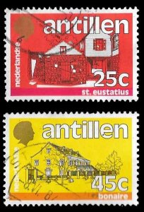 Neth Antillies SC 500,503 * Buildings * Used * 1983