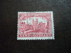 Stamps - Newfoundland - Scott# 215 - Used Part Set of 1 Stamp